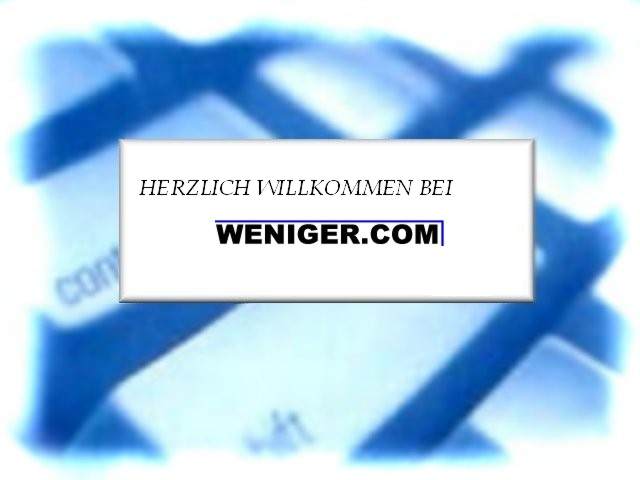 weniger.com  - LOGO